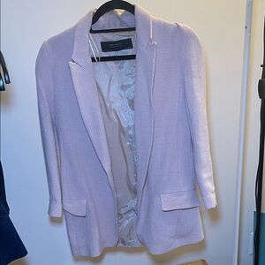 Zara Women's Light Pink Blazer
